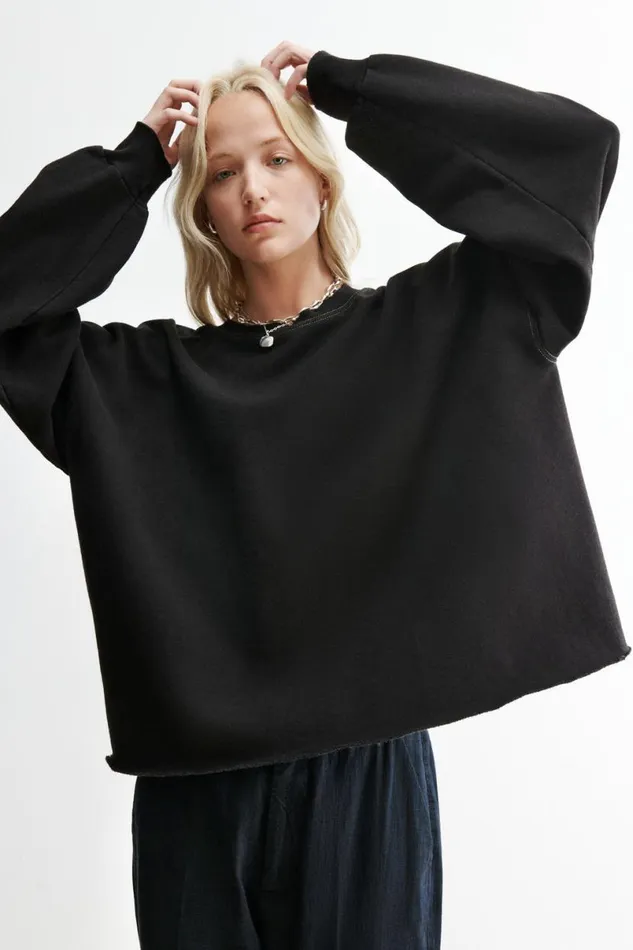 Women Tshirts Sweatshirts Rachel Comey Fonder Sweatshirt Charcoal Women Tshirts Sweatshirts Rachel Comey Fonder Sweatshirt Charcoal