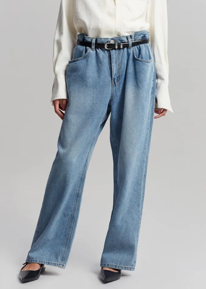 Women Talte Jeans 8211 Worn Wash The Frankie Shop Bottoms
