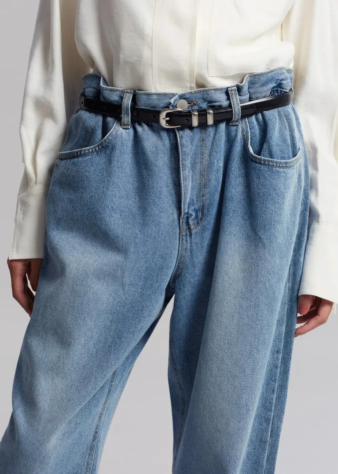 Women Talte Jeans 8211 Worn Wash The Frankie Shop Bottoms