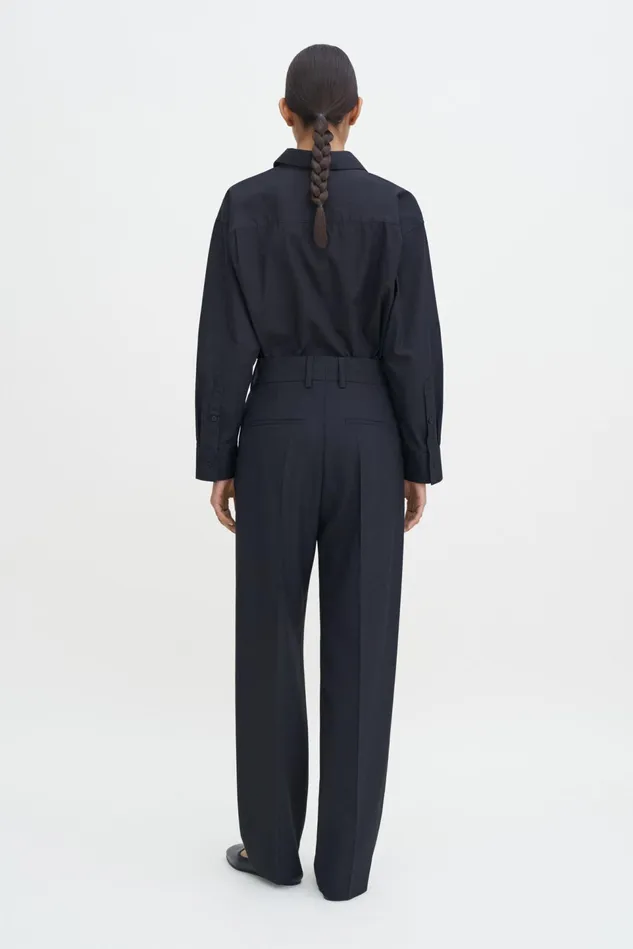 Women Tapered Trousers Black Filippa K Tailoring