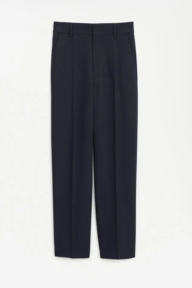 Women Tapered Trousers Black Filippa K Tailoring