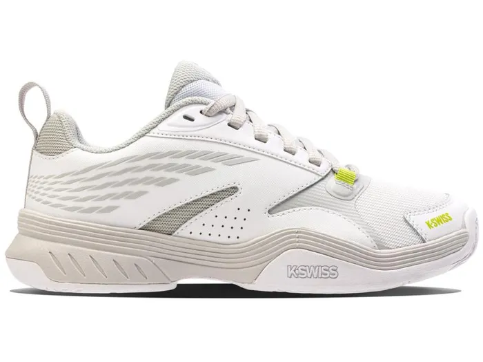Women Tennis KSwiss SPEEDEX Whitegray Violetlime Green