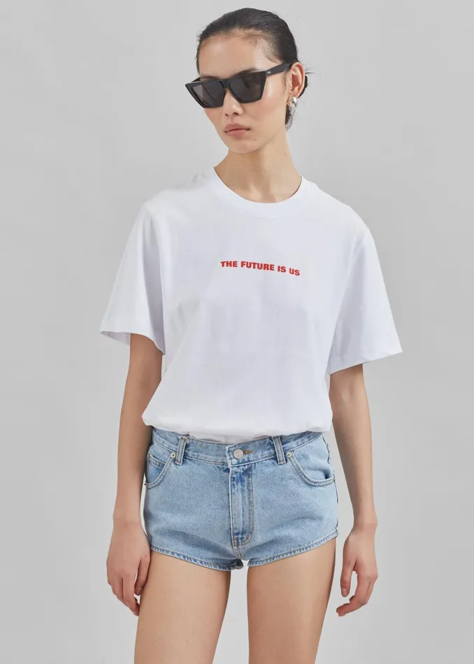Women Tfs X Housing Works TShirt 8211 White The Frankie Shop Tops