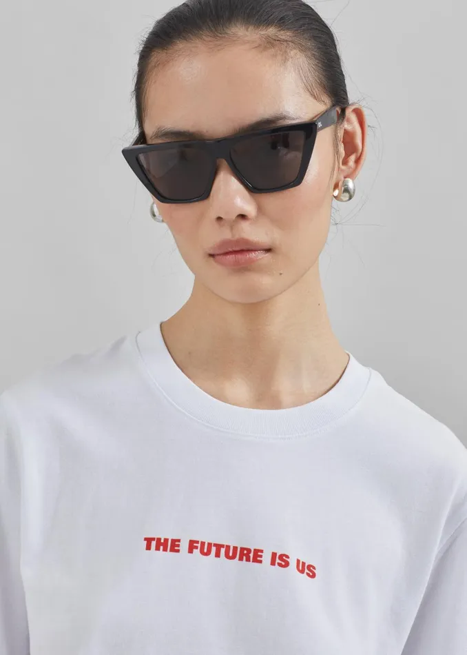 Women Tfs X Housing Works TShirt 8211 White The Frankie Shop Tops
