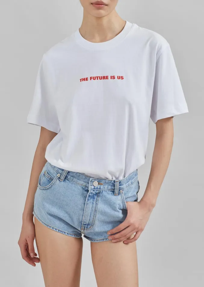 Women Tfs X Housing Works TShirt 8211 White The Frankie Shop Tops