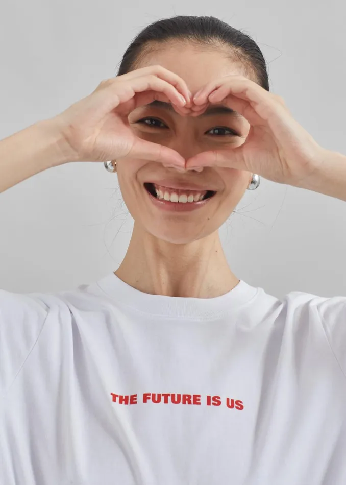 Women Tfs X Housing Works TShirt 8211 White The Frankie Shop Tops