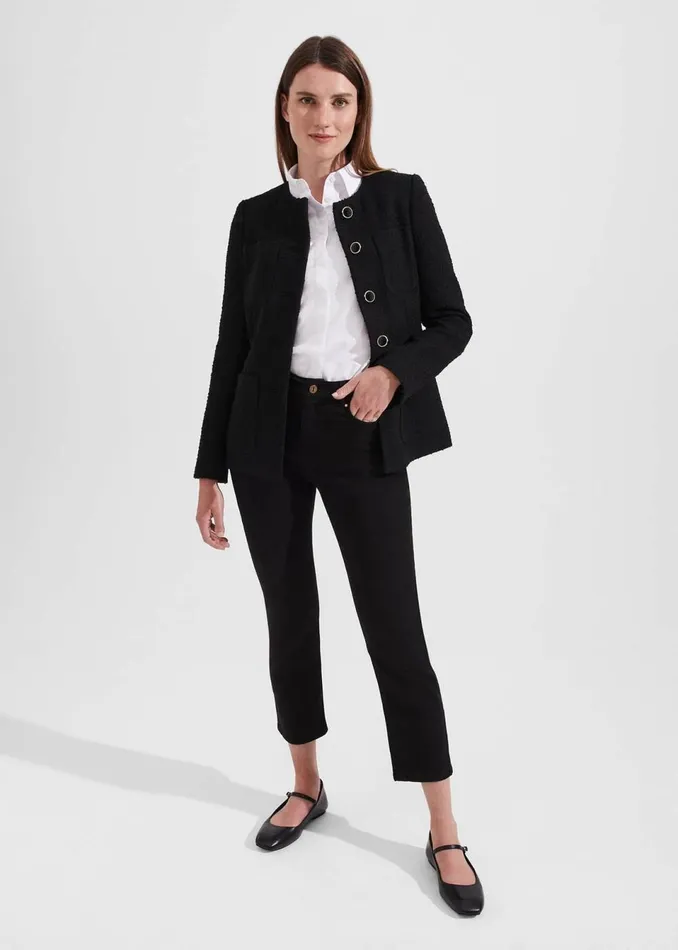 Women Tops Hobbs Victoria Shirt White