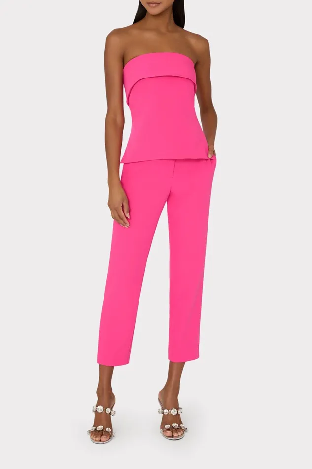 Women Tops Milly Tuala Cady Top Fuchsia Women Tops Milly Tuala Cady Top Fuchsia