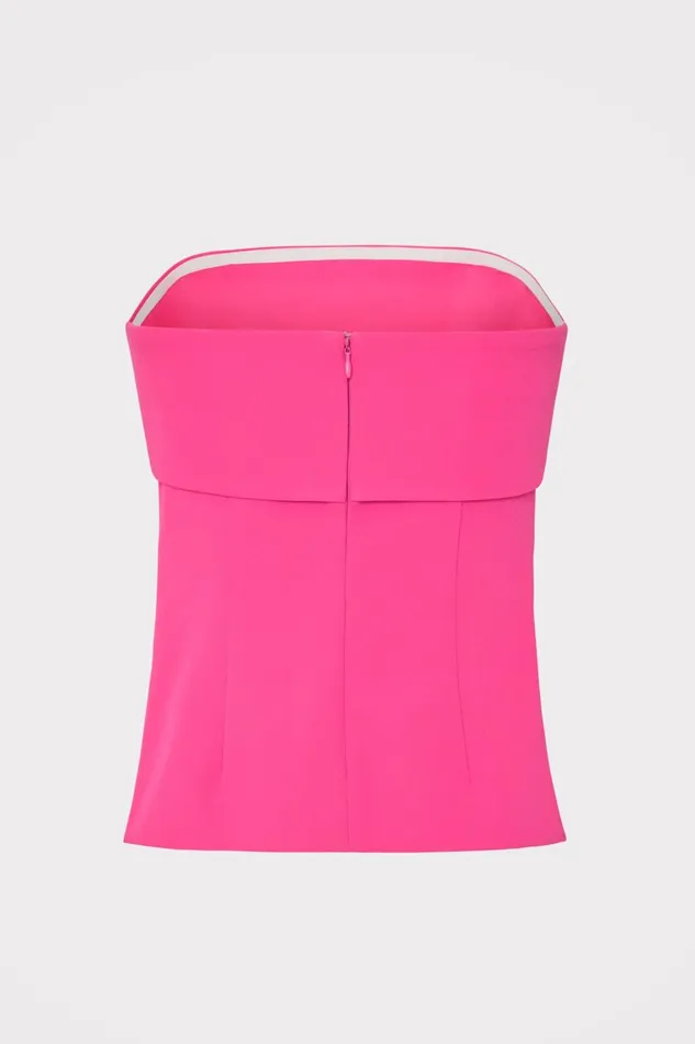 Women Tops Milly Tuala Cady Top Fuchsia Women Tops Milly Tuala Cady Top Fuchsia