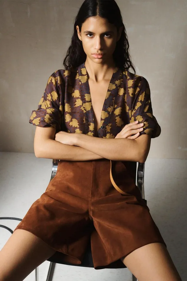 Women Tops Rachel Comey Astro Shirt Prune