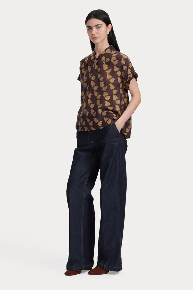 Women Tops Rachel Comey Astro Shirt Prune