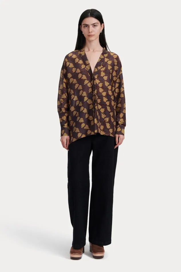 Women Tops Rachel Comey Astro Shirt Prune