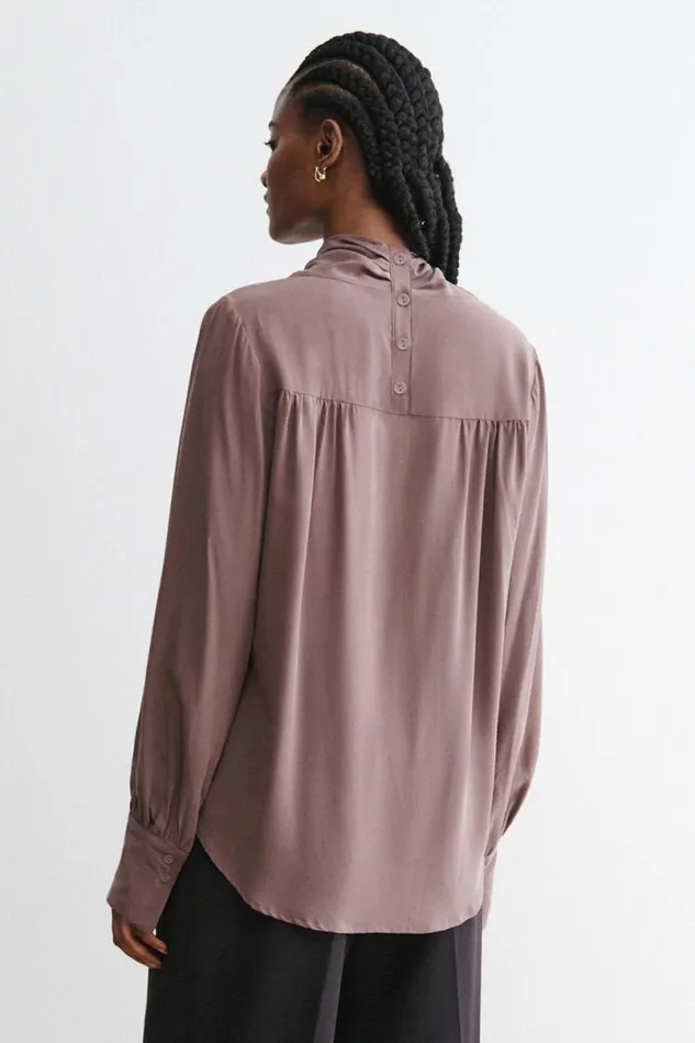 Women Tops Rachel Comey Casben Top Mauve Women Tops Rachel Comey Casben Top Mauve