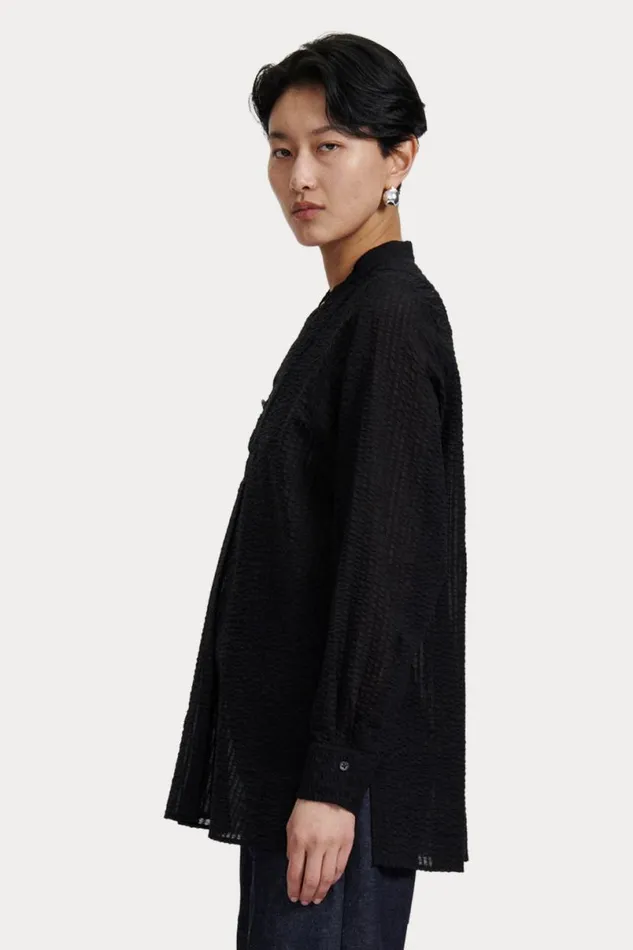 Women Tops Rachel Comey Elora Shirt Black