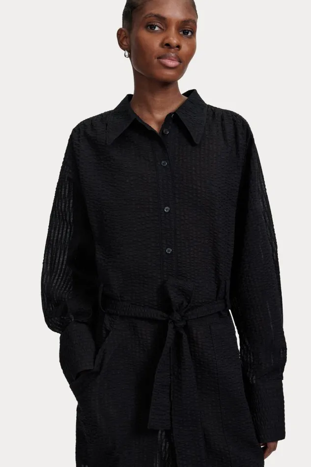 Women Tops Rachel Comey Elora Shirt Black