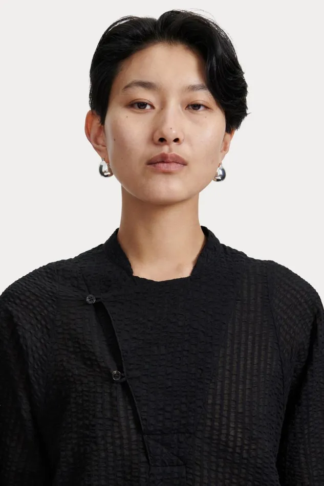 Women Tops Rachel Comey Elora Shirt Black