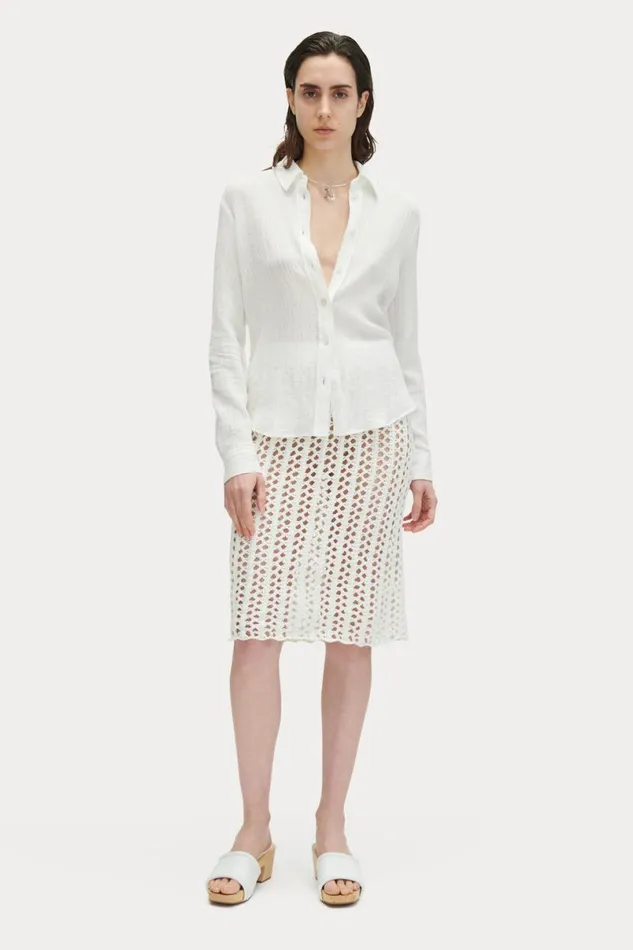 Women Tops Rachel Comey Thyme Shirt Charcoal