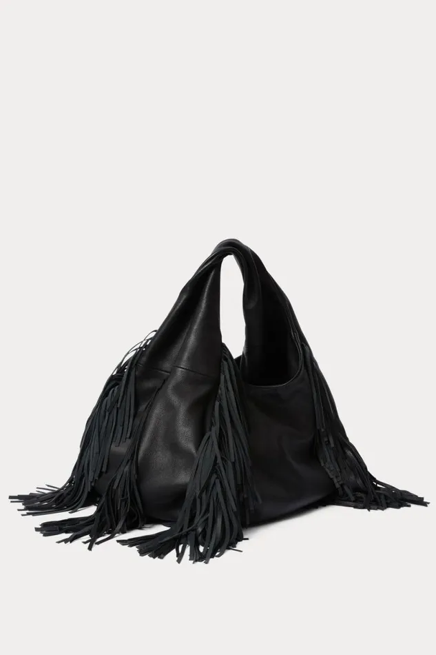 Women Totes Rachel Comey Harley Fringe Bag Black Women Totes Rachel Comey Harley Fringe Bag Black