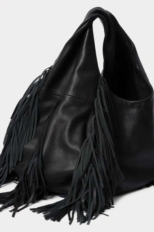 Women Totes Rachel Comey Harley Fringe Bag Black Women Totes Rachel Comey Harley Fringe Bag Black