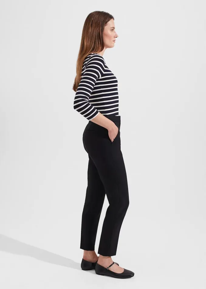 Women Trousers Hobbs Petite Gael Trousers Black