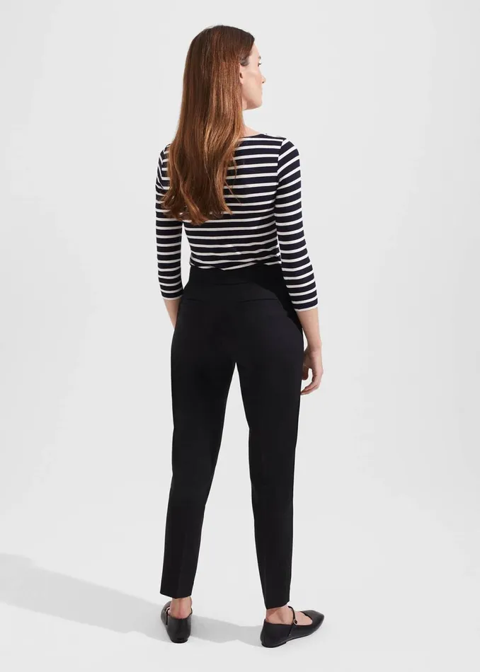 Women Trousers Hobbs Petite Gael Trousers Black