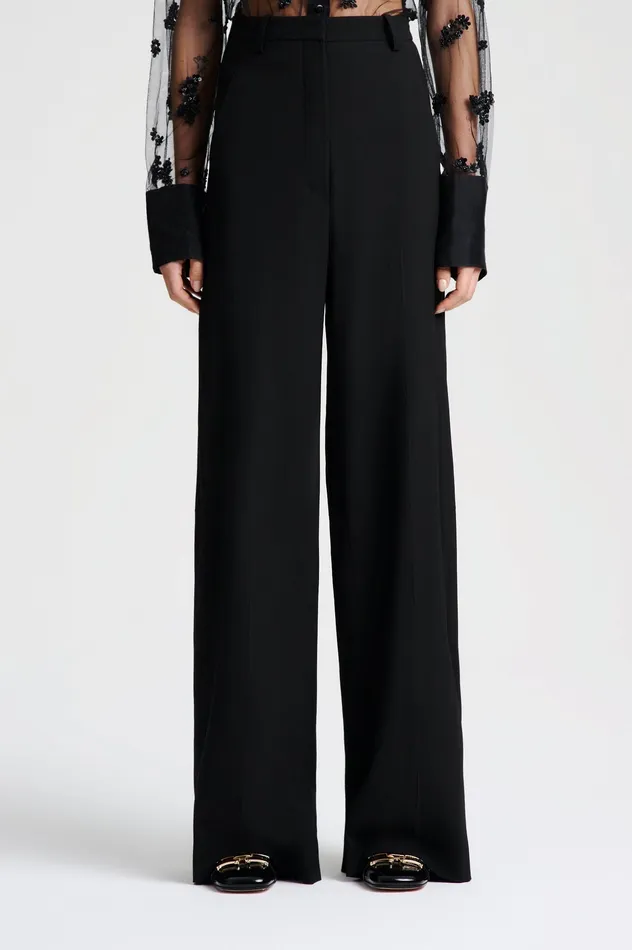 Women Trousers Scanlan Theodore GOTHAM TAILORED TROUSER BLACK Women Trousers Scanlan Theodore GOTHAM TAILORED TROUSER BLACK