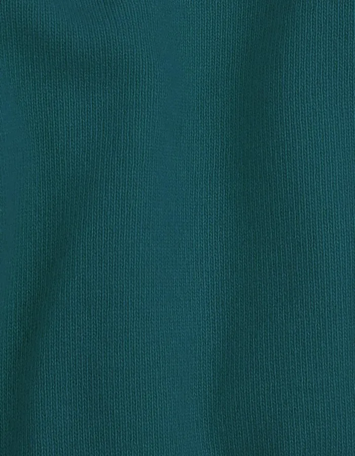 Women Women Classic Merino Wool Crew Ocean Green Colorful Standard Knit Sweaters