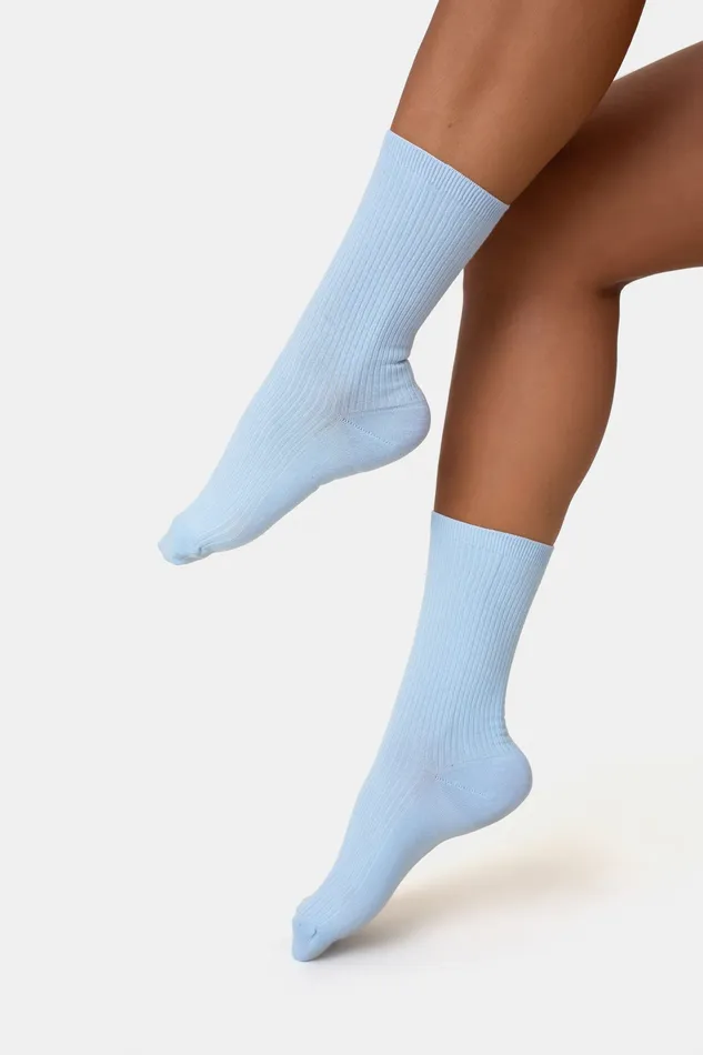 Women Women Classic Organic Sock 8211 Dusty Olive Socks Colorfulstandard