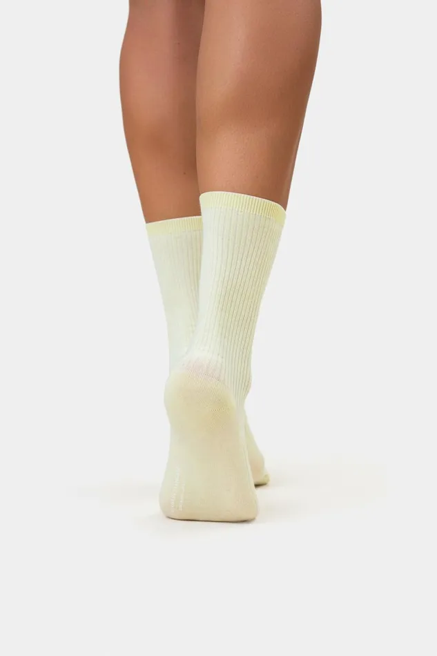 Women Women Classic Organic Sock Deep Black Colorful Standard Socks