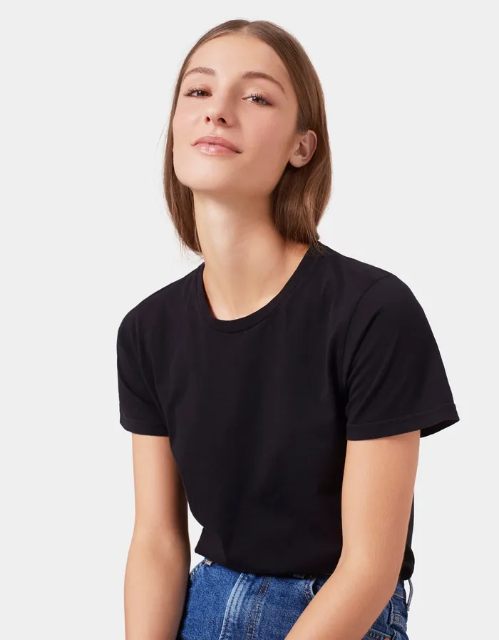 Women Women Light Organic Tee 8211 Heather Grey TShirts Colorfulstandard