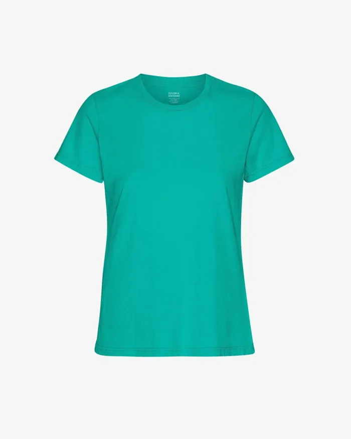 Women Women Light Organic Tee Tropical Sea Colorful Standard TShirts