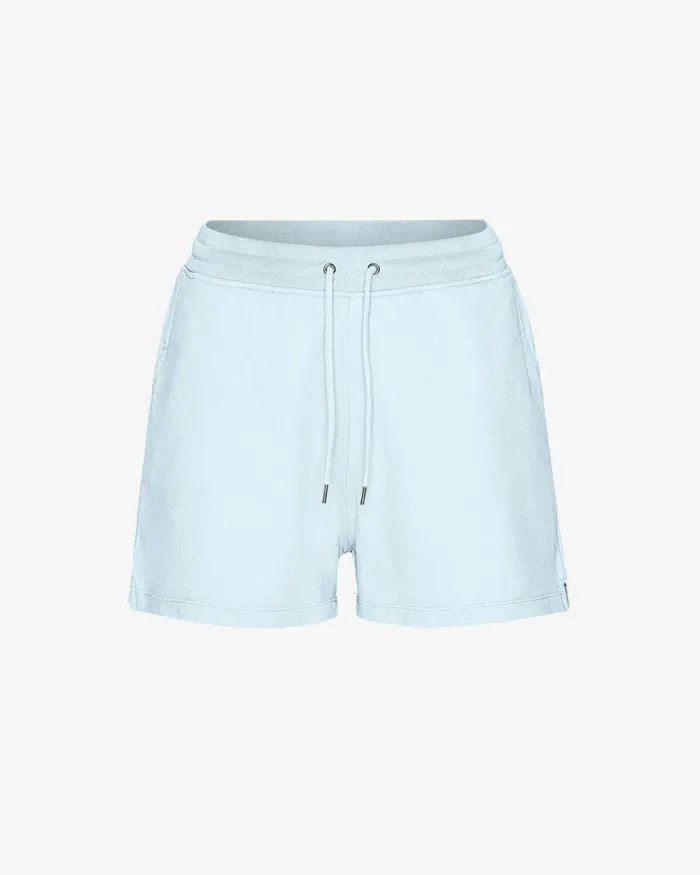 Women Women Organic Sweatshorts Polar Blue Colorful Standard Shorts