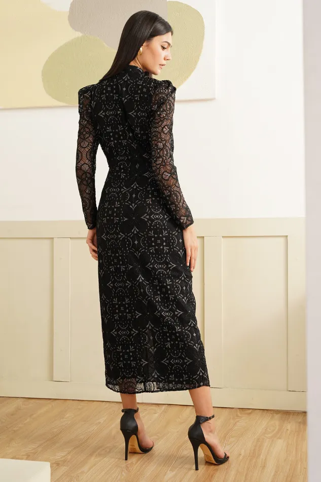 Women YUMI KIM Dresses MAYBEL DRESS Brandy Lace