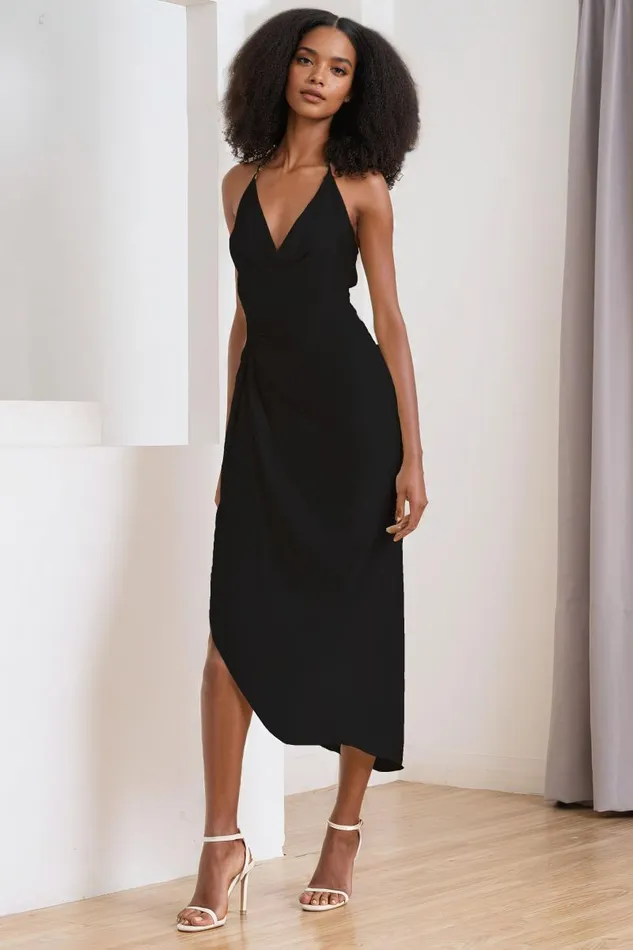 Women YUMI KIM Dresses MUSE DRESS Black