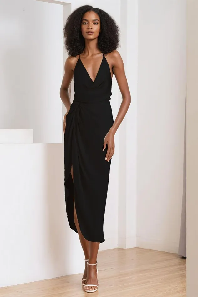 Women YUMI KIM Dresses MUSE DRESS Black