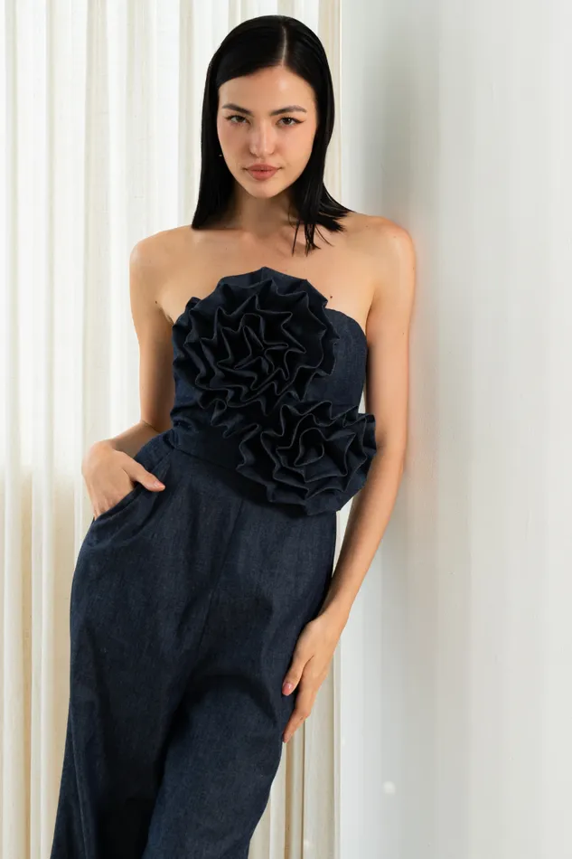 Women YUMI KIM Jumpsuits and Rompers IBIZA JUMPSUIT Chambray