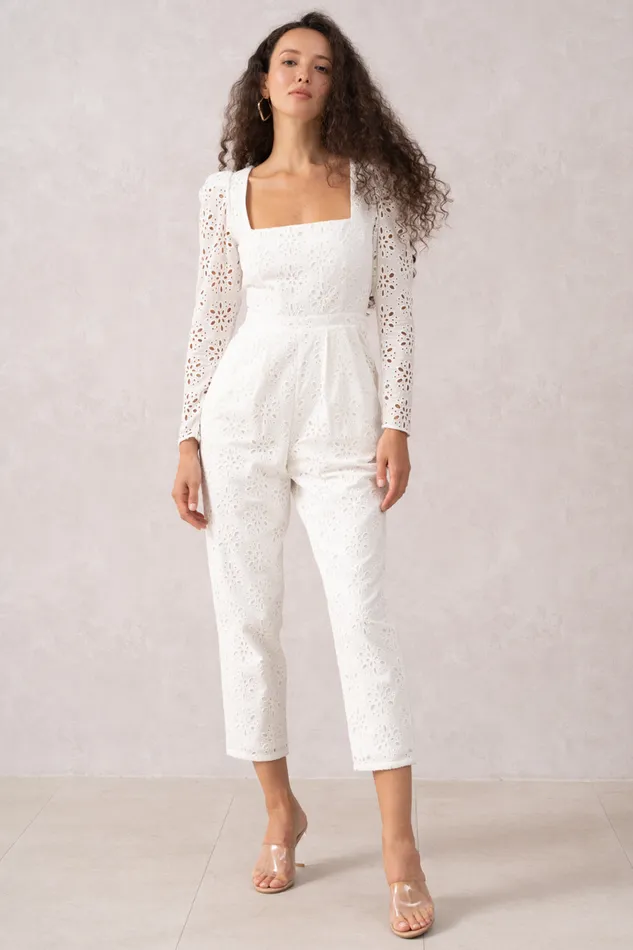 Women YUMI KIM Jumpsuits and Rompers SHAUNA MONTEREY JUMPSUIT Monterey Cotton Eyelet