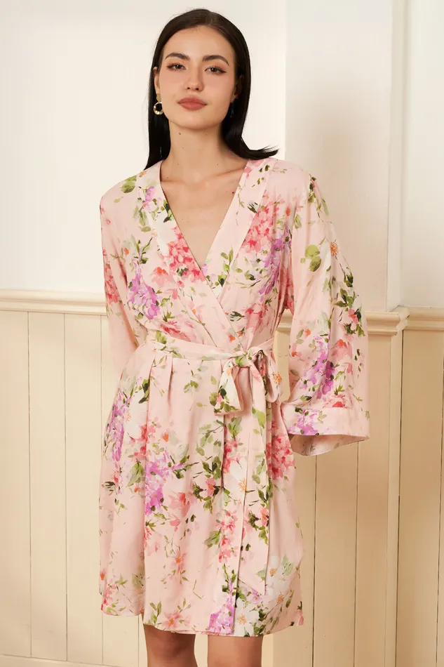 Women YUMI KIM Robes and Pajamas DREAM LOVER ROBE Soft Kiss Blush