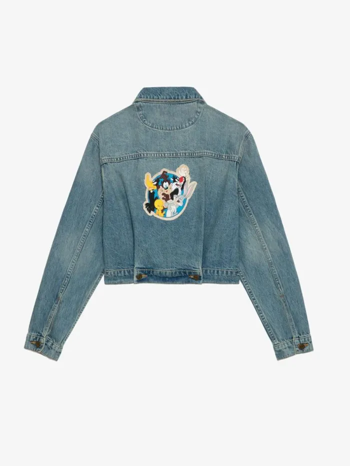 Women Zadig and Voltaire Jackets and Coats Aretha Cropped Patches Jacket Medium Wash Women Zadig and Voltaire Jackets and Coats Aretha Cropped Patches Jacket Medium Wash