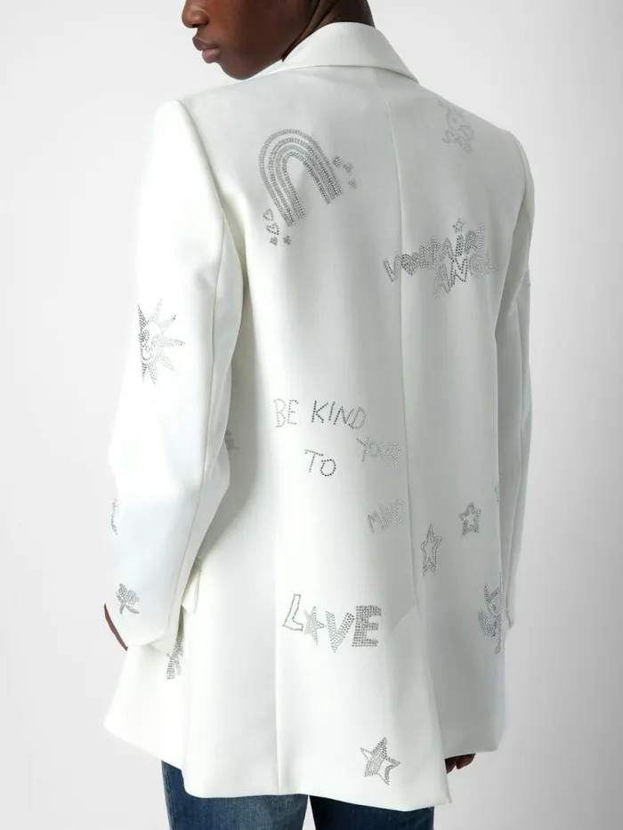 Women Zadig and Voltaire Jackets and Coats Viva Diamant Blazer Judo