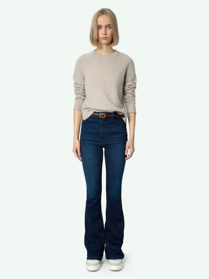 Women Zadig and Voltaire Pants and Shorts Joplin Jeans Dark Indigo