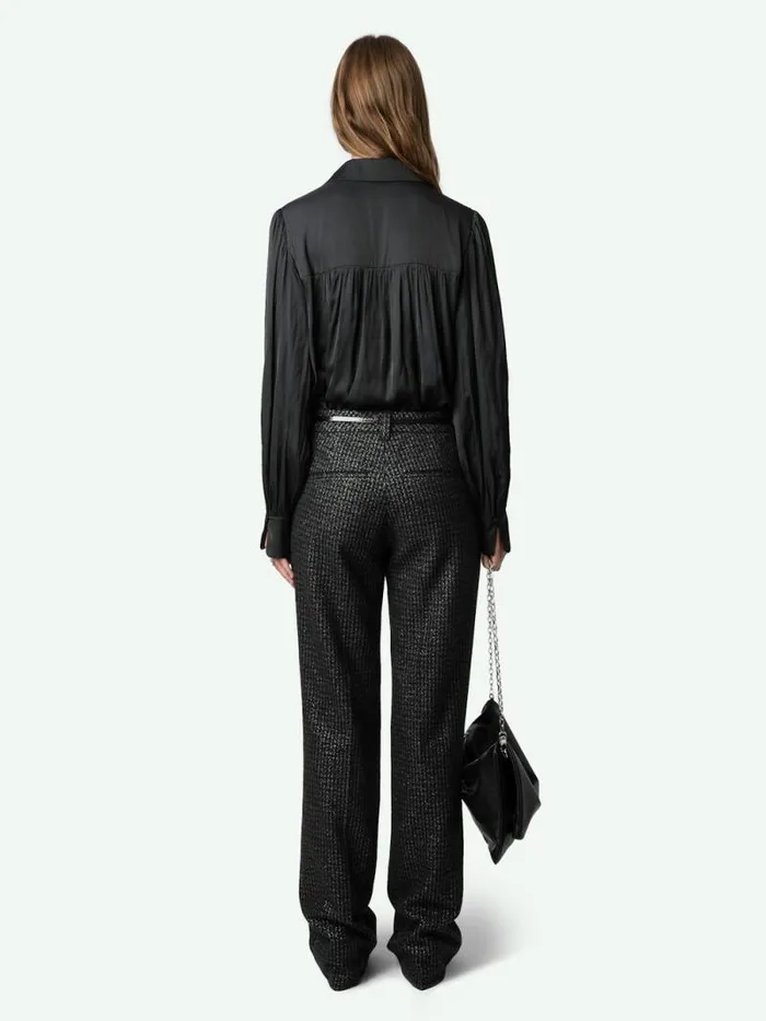 Women Zadig and Voltaire Suiting Pistol Pants Black