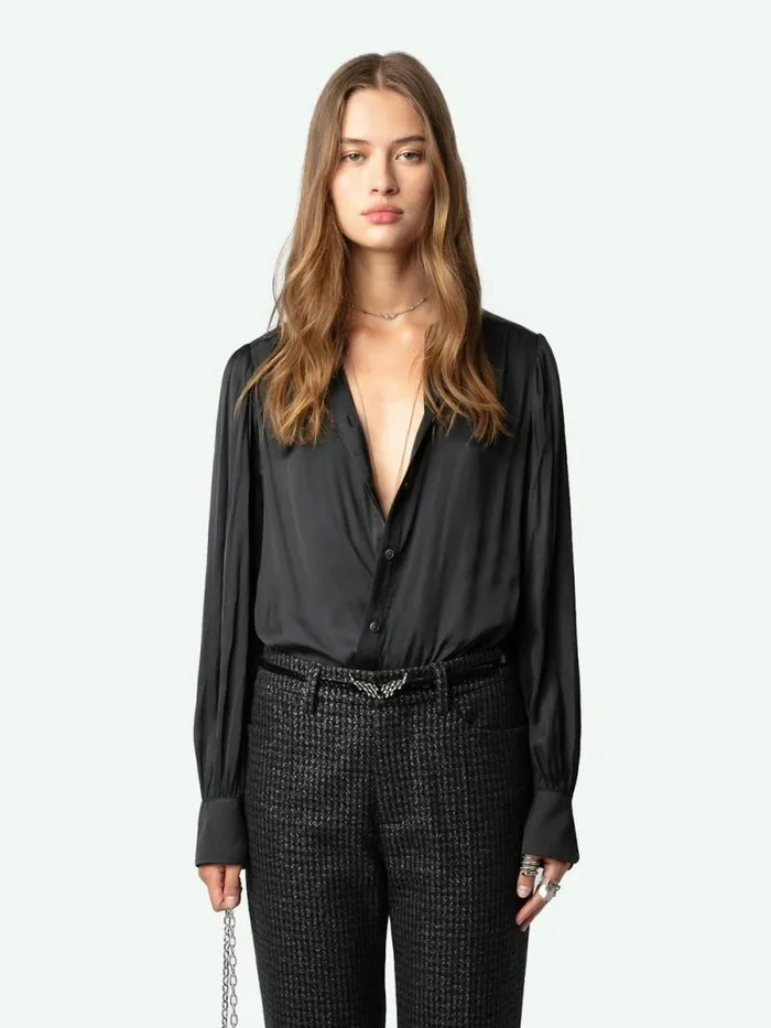 Women Zadig and Voltaire Suiting Pistol Pants Black