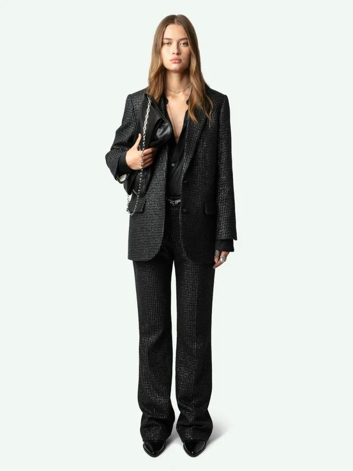 Women Zadig and Voltaire Suiting Pistol Pants Black