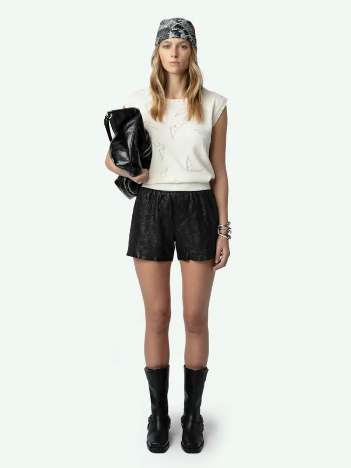Women Zadig and Voltaire Sweaters and Cardigans Emmyl Sweater Ecru