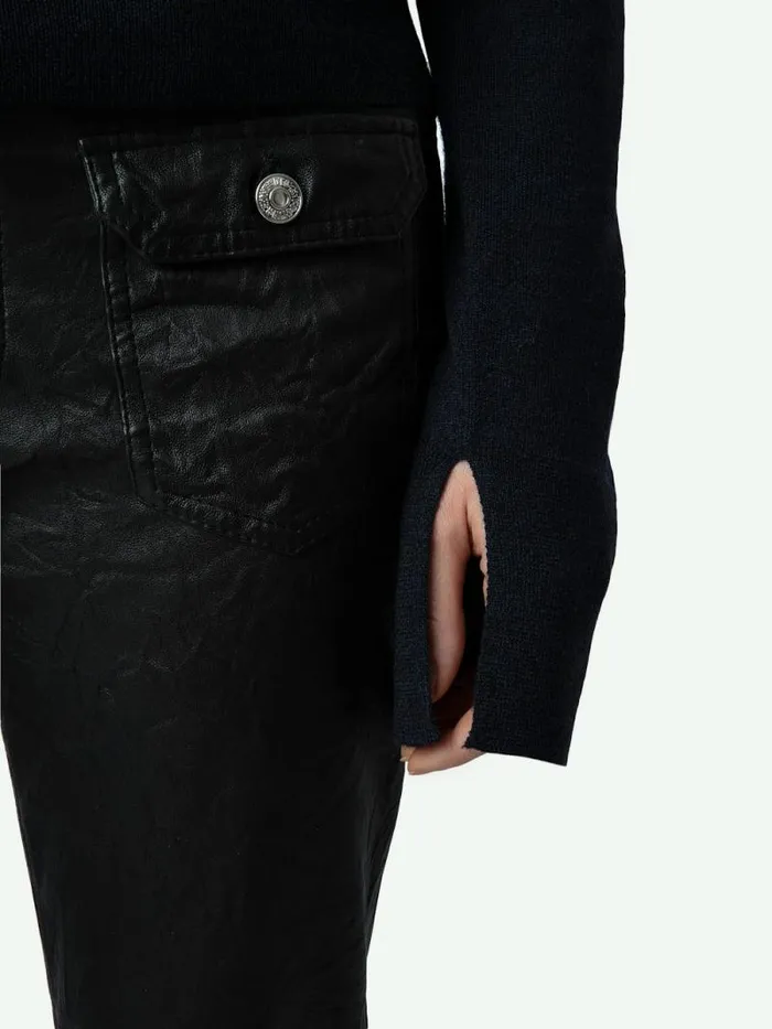 Women Zadig and Voltaire Sweaters and Cardigans Jemma Cardigan Encre