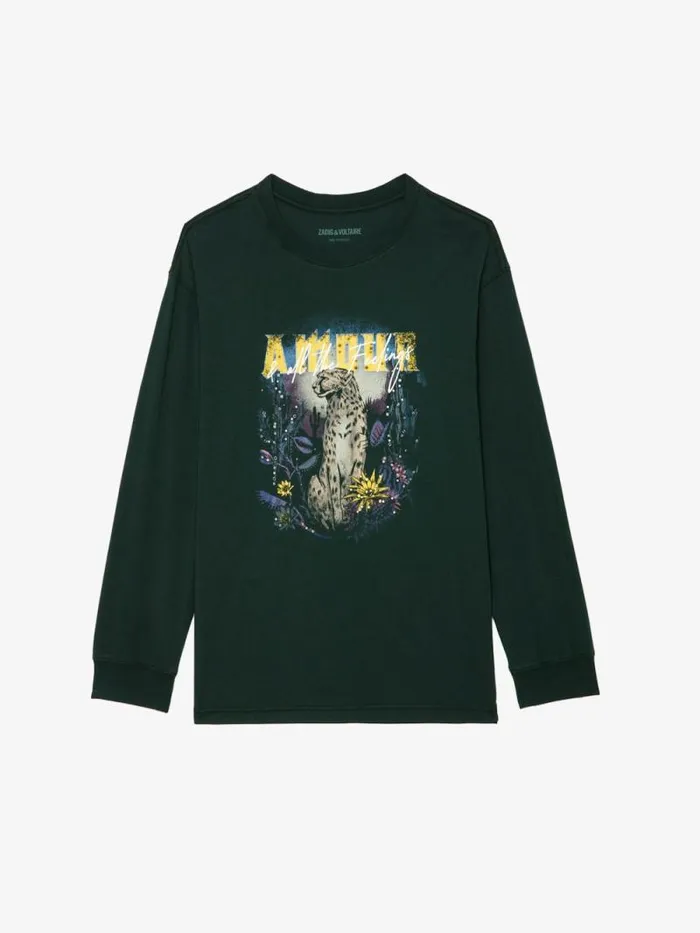 Women Zadig and Voltaire TShirts Noane Concert Tshirt Peaks Women Zadig and Voltaire TShirts Noane Concert Tshirt Peaks