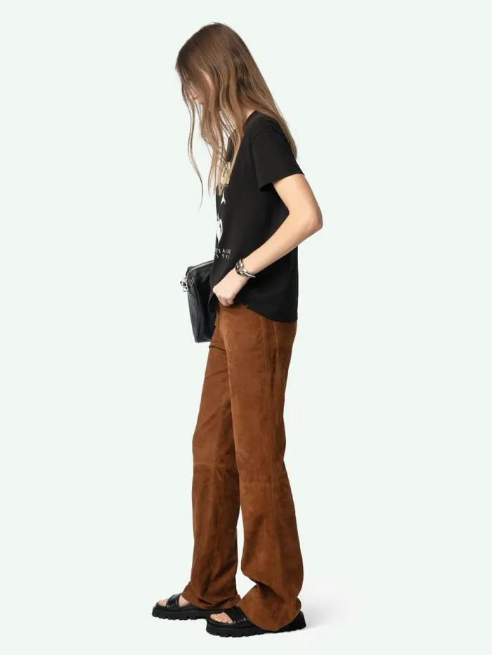Women Zadig and Voltaire TShirts Walk Tshirt Black