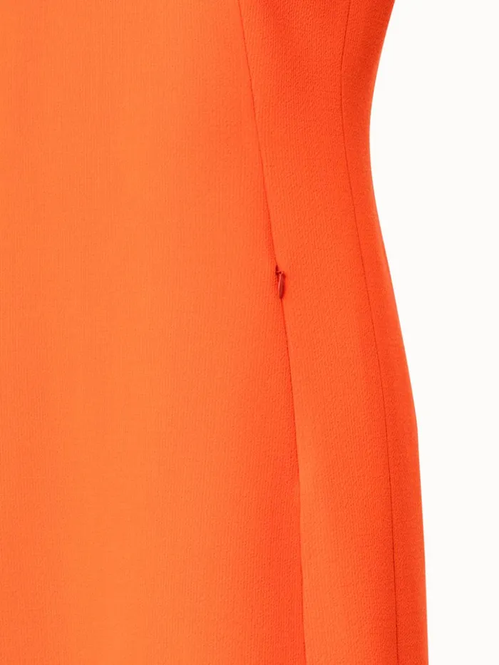 Wool Crpe DoubleFace Dress Coral Women Akris Dresses