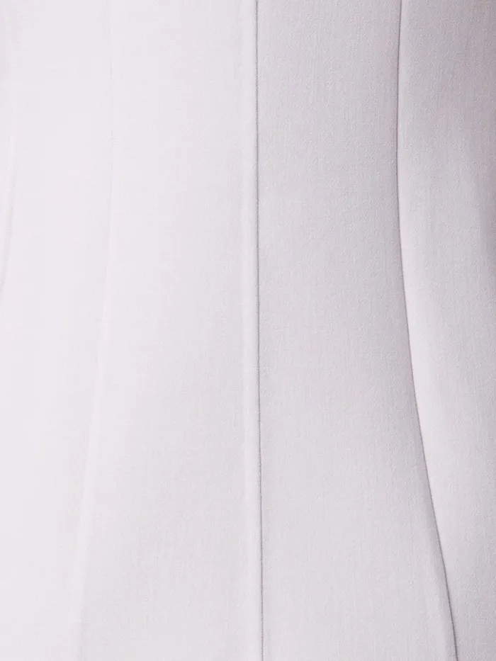 Wool Stretch DoubleFace Long Jacket Greige Women Akris Jackets